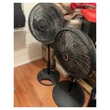 Two floor fans