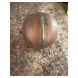 Vintage copper float ball
