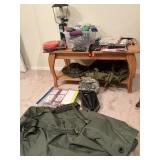 Military/survival gear incl boonie hat, folding