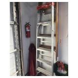 Werner aluminum 6 foot step ladder