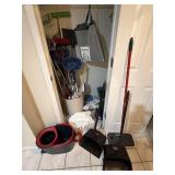 O Cedar mop bucket, mop heads and other as shown