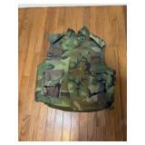Bullet proof vest and Combat dagger