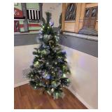 4ï¿½ prelit color changing Christmas tree. You can