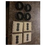 Casino Queen, and casino Aztar coasters
