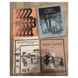 Vintage military training books