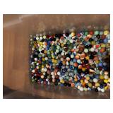 Old marbles quite a few appear to be uranium