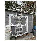 10ï¿½ aluminum step ladder