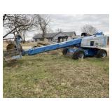 Genie S60 manlift Gas or propane. Does not run