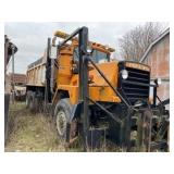 Mack truck Runs and drives. Bed works. Seller