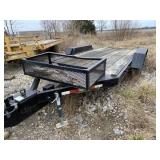 14 foot tilt trailer w/ 5 foot dovetail