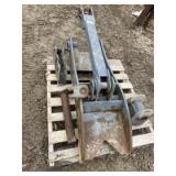 Stationary thumb for About a 60,000lb trackhoe