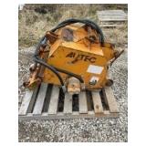 Asphalt grinder for a mini excavator