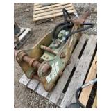 Concrete breaker for a 420D CAT