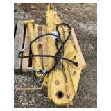 Extend a hoe for CAT 420D backhoe