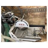 Gas powered 18" block saw