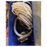 Sand blasting fresh air pump and suit