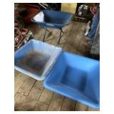 Mortar pans and stand