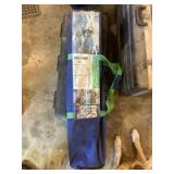 Folding sawhorse instant set up