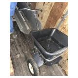 Stainless salt dog salt spreader