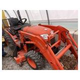 Kubota B2620 267 hours. 4WD diesel w/ 3 pt. hitch