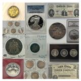 COINS, QUALITY FOREIGN, CURRENCY, LOADS OF SILVER!