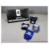 LOT: 4 MILLER LITE AND FOX SPORTS KOOZIES