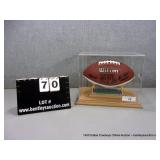 SIGNED NFL WILSON FOOTBALL- COWBOYS LEGENDS- BOB L