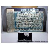 FRAMED 1978 COWBOYS TEAM PHOTO W/ SIGNATURES-36"X