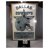 FRAMED DALLAS COWBOYS "SUPER BOWL XXVVII CHAMPS,