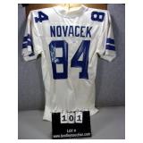 SIGNED DALLAS COWBOYS JAY NOVACEK #84 JERSEY