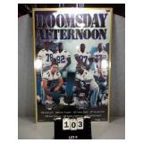 FRAMED "DOOMSDAY AFTERNOON"- LEON LETT #78, TONY