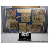FRAMED ASSORTED "THE DALLAS MORNING NEWS" ARTICL