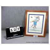 FRAMED PRINT OF "GREATEST CATCH"-1998-BY PAUL A.