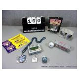 LOT: ASSORTED DALLAS COWBOYS ITEMS- SALT AND PEPPE