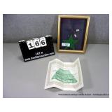 FRAMED STAR TURF PIECE FROM TEXAS STADIUM (1981-19