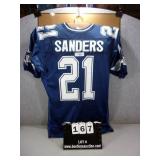 BLUE DEION SANDERS JERSEY- NOT SIGNED