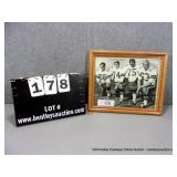 FRAMED PHOTO OF DALLAS COWBOY PLAYERS #66, #74, #7