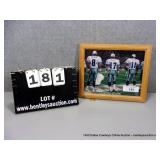 FRAMED PHOTO OF "QUARTER BUTTS"- TROY AIKMAN, JA