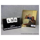 PHOTO OF LARRY ALLEN #73 AND RAYMOND BURCH- IN PRO