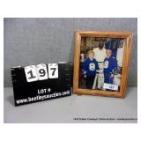 SIGNED PHOTO OF ED "TOO TALL" HONES #72 AND RAYM
