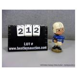 CERAMIC DALLAS COWBOYS FOOTBALL PLAYER BOBBLE HEAD