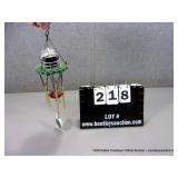 CERAMIC DALLAS COWBOYS HELMET WIND CHIME