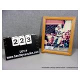 SIGNED AND FRAMED PHOTO OF #26 PRESTON PEARSON- 9"