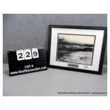 SIGNED AND FRAMED PHOTO OF "THE SHOT HEARD ROUND