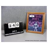SIGNED AND FRAMED PHOTO OF DALLAS COWBOY CHARLES H
