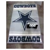 GREY COWBOYS MAT- 18"X30"