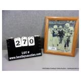 SIGNED PHOTO OF #32, #19- DALLAS COWBOYS- SIGNED B