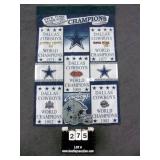 DALLAS COWBOYS WORL CHAMPION SUPER BOWL XXX BLUE A
