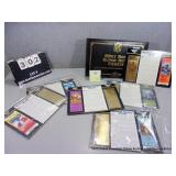 NFL 22KT GOLD SUPER BOWL TICKETS BINDER