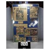 FRAMED ASSORTMENT OF "THE DALLAS MORNING NEWS"